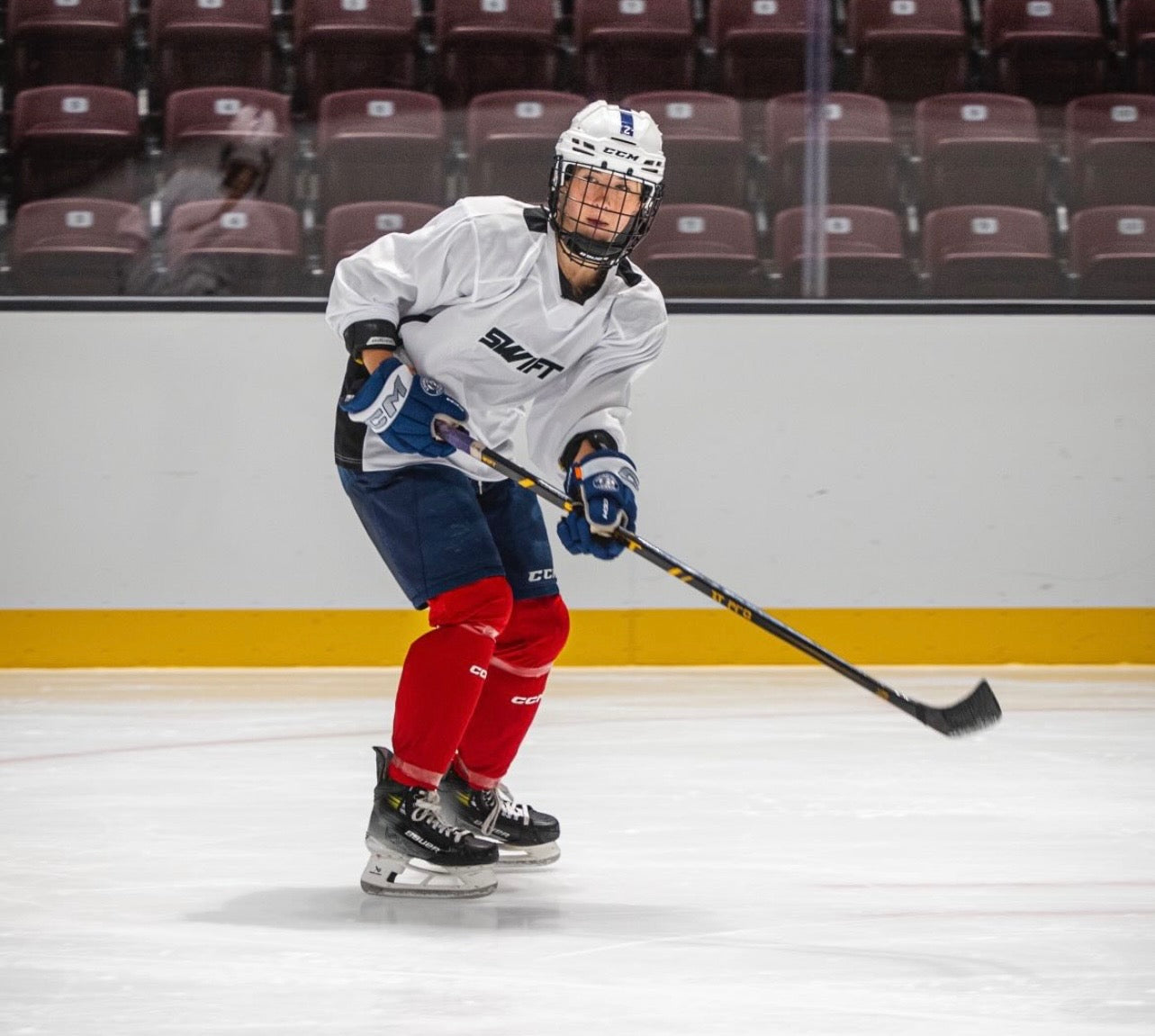 Hockey Player with ZT PRO